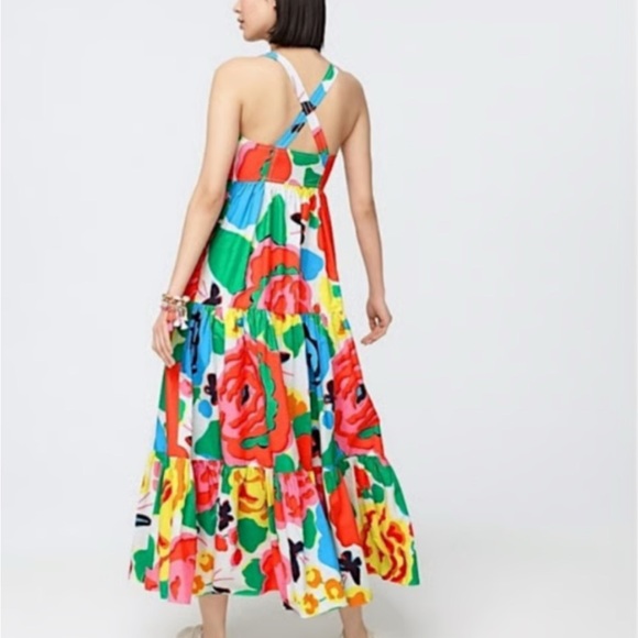 J. Crew Multicolor Floral Dress - Picture 3 of 8